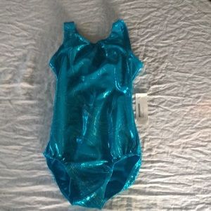 Blue leotard